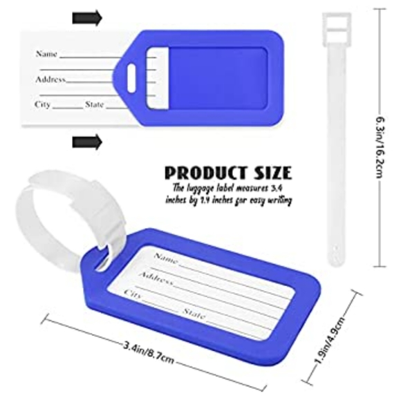 Bundle 3 Travel Items; Eye Cover Sleep Mask+Ear Plugs for Sleeping+ID tag 🏷 - Picture 7 of 16